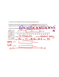3 67 100 94 77 80 62 79 68 95. Box And Whisker Flipchart Of Worksheets With Answers