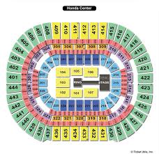 Honda Center Anaheim Ca Seating Chart View