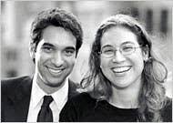 Jessie Beller and Scott Calidas