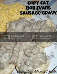 Bob evans dinner bell plates tv spot, 'dinner on the farm'. Copy Cat Bob Evans Sausage Gravy 1 Lb Bob Evans Original Sausage 1 4 C Flour 2 Cups Milk Salt And Pe Sausage Gravy Copykat Recipes Seasoning Recipes