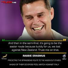 Plus your entire music library on all your devices. Sa Rugby Magazine On Twitter A Selection Of Rassie Erasmus Golden Quotes From The World Cup