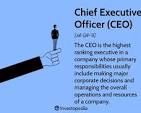Chief Executive Officer (CEO): Roles and Responsibilities vs ...