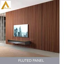 Fluted wall panel, fluted panel, wood slat. Wooden Wooden Texture Fluted Charcoal Wpc Wall Panel Thickness 26mm Rs 250 Square Feet Id 4416465433