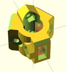 Linear Bearing Module In Mendel Style By Radus Linear 3d Printer Parts 3d Printer Projects