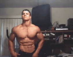 He was also involved in some historic matches: Amo Bigmusclestuds John Hirka Tearing Off His Shirt