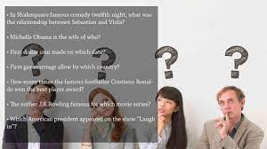 Perhaps it was the unique r. 60 Best Trivia Questions For Adults