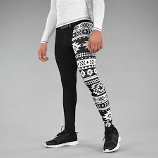Black And White Tights Half Black White Aztec Tights For Men Mens Tights Mens Leggings Aztec Tights