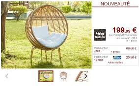 Fauteuil Oeuf En Resine Tressee Beige Noumea Aspect Rotin Pas Cher Fauteuil De Jardin Vente Unique Ventes Pas Cher Com Fauteuil Oeuf Fauteuil Tresse Fauteuil Jardin