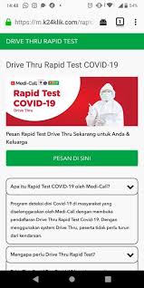 Yang Perlu Anda Ketahui Tentang Rapid Test K24klik