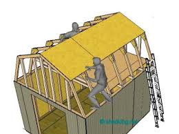 Shed plans can have variety roof styles blueprints via. Shed Roof Framing Made Easy