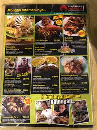 Jelajah kuliner tentunya menjadi salah satu wisata yang sangat menarik. The Menu Picture Of Tengkleng Hohah Yogyakarta Region Tripadvisor