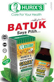 Hilangkan batuk berkahak dengan kunyit. Hurix S Sirap Ubat Batuk Gamat Madu Plus