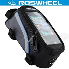 Roswheel Hot Sale Acessorios Ciclismo Da Bicicleta Da Bicicleta Do Tubo Do Quadro Dianteiro Sacos Cestos De Bike Frame Bag Bicycle Accessories Waterproof Pouch