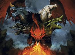 Tiamat is the womb that was cast aside after the world was created. Tiamat Drachen Drachen Bilder Dungeons And Dragons
