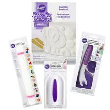 Beginner Fondant Tool Set 10 Piece Fondant Tools Wilton Fondant Decorating Tools
