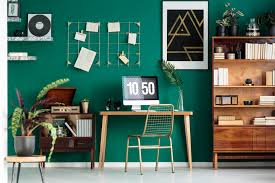 The best home office paint color for meetings. The Best Paint Colors For Your Home Office Martha Stewart