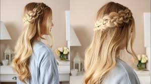 The four strand braid, while intricate, is super easy to do once you get the hang of it. Four Strand Dutch Braid Missy Sue Youtube