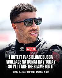 Bubba Wallace having a nice run. Go 43!