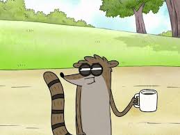 Regular show text on black background regular show cartoon. 49 Regular Show Wallpaper Hd On Wallpapersafari