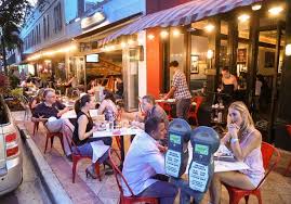 Hullabaloo Outside Dining West Palm Beach Florida Downtown West Palm Beach West Palm Beach