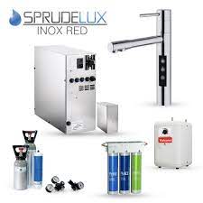 Mit grohe blue erhalten sie ihr lieblingsgetränk direkt aus dem wasserhahn. Untertisch Trinkwassersystem Sprudelux Inox Red Heisswasser Funktion Inkl 5 Wege Sodaarmatur Stella Neuheit Drei Wege Wasserhahn Shopdrei Wege Wasserhahn Shop