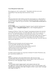 Kesan rasuah harus diberi penekanan, jangan kalah lawan rasuah dalam perkhidmatan awam. Doc Cara Menjawab Soalan Esei è¾‰ æ–‡ Academia Edu