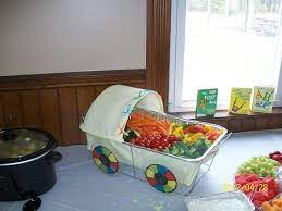 Vegetable Tray For Baby Shower Creative Veggie Tray At A Baby Shower Created By Heather Hunt J Boy Baby Shower Food Baby Shower Food Baby Shower Appetizers