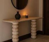 Travertine console - Etsy México