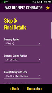 We would like to show you a description here but the site won't allow us. Fake Receipt Generator Free For Android Apk Download