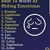 The star signs best suited for a cancer would be scorpio and pisces. 1