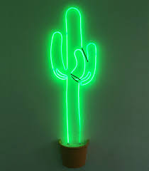 Cactus Light Art Cactus Light Light Art Neon Signs
