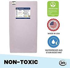 50 Serta Sertapedic Petals Fiber Core Crib And Toddler Mattress Waterproof Lightweight Greenguard Gold Certified N Toddler Mattress Serta Baby Mattress