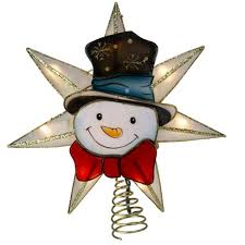 Gnome door decoration and gnome christmas tree diy ideas are very popular this year. Kurt S Adler 10 Lighted Gold Star And Snowman Christmas Tree Topper Clear Lights Target