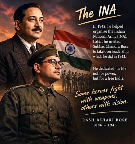 Rash Behari Bose (25 May 1886 – 21 January 1945) was a pioneering Indian revolutionary leader and freedom fighter who masterminded daring armed resistance movements against the British Empire from both inside
