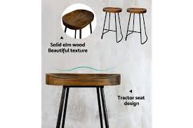 We offer high quality services, quick turn around, and competitive pricing. Artiss Set Of 2 Tractor Bar Stools 65cm Brown Matt Blatt