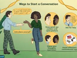 The man who expects to see you happy, would be impressed with your smile. How To Start A Conversation The Right Way
