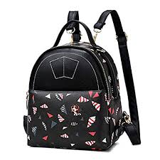 Mancio slim laptop backpack with usb charging port,vintage tear resistant business bag for travel, college, school. Buy Moca Women Backpack M932338hga Black At Amazon In