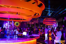 He had to be rushed. Full Moon Party 18 Skylight Rooftop Lounge