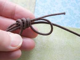 How to tie a slip knot for a necklace. Jewelry Making Diy Sliding Knot Necklace Cord Rings And Thingsrings And Things