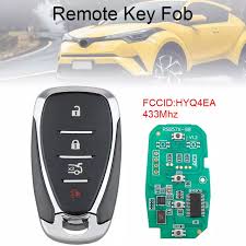 Today we are going to check out how to open . 433mhz 4 Buttons Smart Keyless Entry Remote With Id46 Chip Hyq4ea Fit For 2016 2017 Chevy Camaro Malibu Car Key Aliexpress