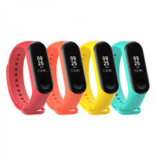 Xiaomi mi band 5 smart wristband 1.1 inch color screen miband with magnetic charging 11 sports modes remote camera bluetooth 5.0 global version awinner bands compatible with xiaomi mi band 4 smartwatch wristbands replacement band accessaries straps bracelets for mi4 (3 black). Set 4 Curele Din Silicon Pentru Bratara Smart Xiaomi Mi Band 3 4 Rosu Galben Portocaliu Turcoaz Magline