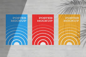 Download Premium Psd Urban Poster Mockup Glued Outdoor On Brick Wall
