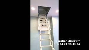 Escalier Escamotable Electrique Escalier Direct Youtube
