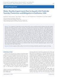Pest control advisers are in high. Https Setac Onlinelibrary Wiley Com Doi Pdf 10 1002 Etc 4699