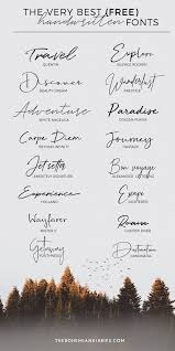 Designers have an incredible choice of free fonts to choose from. 16 Free Handwritten Fonts For Bloggers In 2020 The Bohemian Diaries Free Handwritten Fonts Best Free Handwritten Fonts Handwritten Fonts