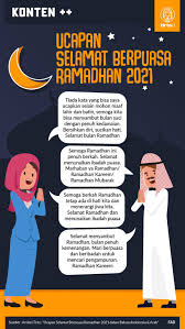 Terdapat 3 struktur utama yang membangun teks lho sehingga menjadi satu kesatuan, struktur teks nya yaitu Ucapan Selamat Berpuasa Ramadhan 2021 Dalam Bahasa Indonesia Arab Tirto Id