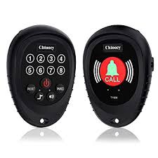 Dharma putra store added since : Buy Chtoocy Rechargeable Wireless Caregiver Pager Smart Call Button Transmitter With Receiver 1000 Feet Range Nurse Calling Alert Patient Help System For Elderly 1 Call Button And 1 Receiver Black Online In Indonesia B08dlt1lsy