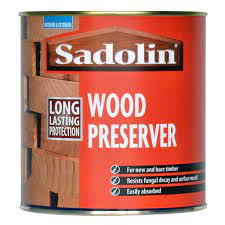 It's affordable, easy to work with, versatile, and maintains a natural look that blends with the outdoor. Sadolin Wood Preserver Sadolin