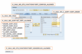 It can be ascending order, descending order, alphabetical order, numerical order. Sorting Sap Help Portal