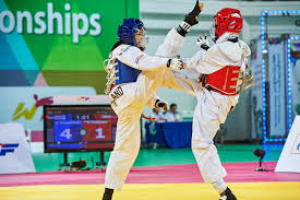 Hasil gambar untuk taekwondo kyorugi